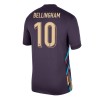 Virallinen Fanipaita Englanti Bellingham 10 Vieraspelipaita Euro 2024 - Miesten